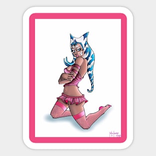 Ahsoka Tano Fan Art Sticker